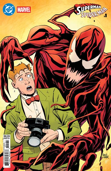 DC/MARVEL SUPERMAN SPIDER-MAN #1 (ONE SHOT) STEVE LIEBER F COVER