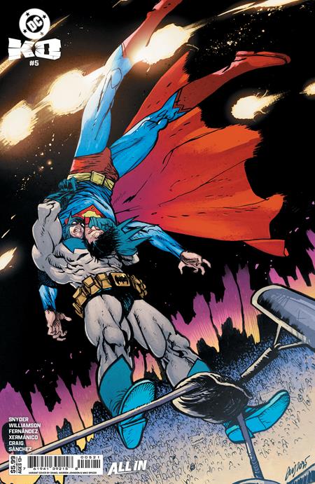 DC K.O. #5 (OF 5) DANIEL WARREN JOHNSON B COVER