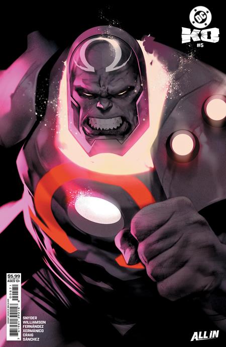 DC K.O. #5 (OF 5) BEN OLIVER FACE-OFF F COVER