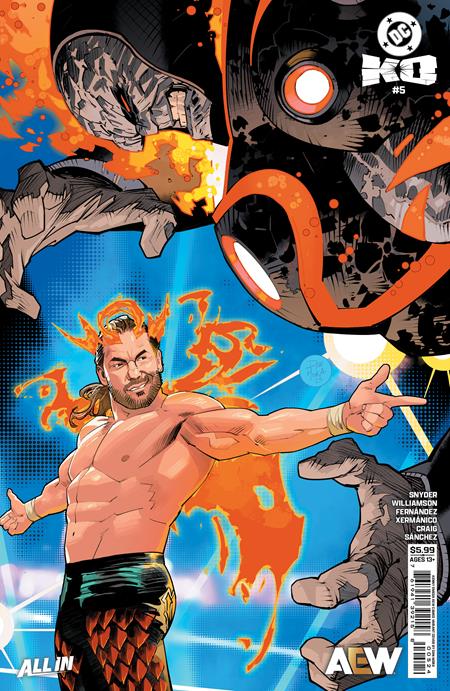DC K.O. #5 (OF 5) DAN MORA DC/AEW CAMEO J COVER