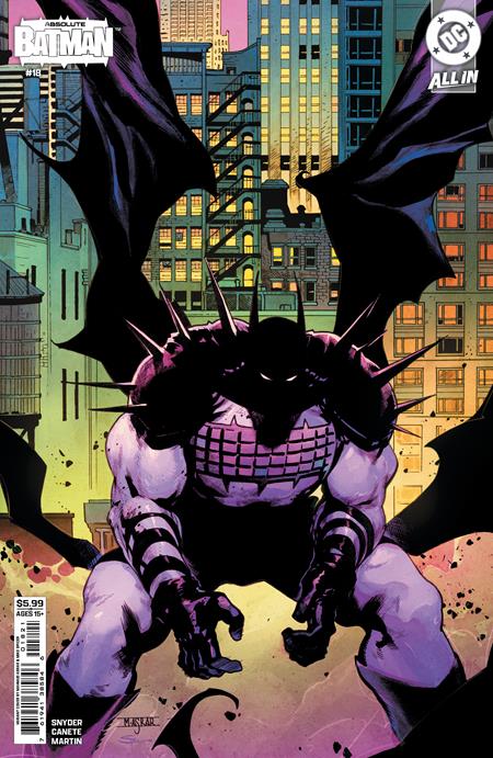 ABSOLUTE BATMAN #18 MAHMUD ASRAR B COVER