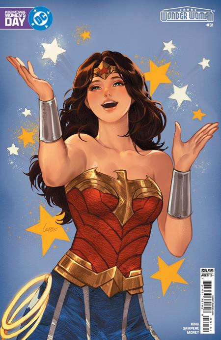 WONDER WOMAN #31 LESLEY LEIRIX LI INTERNATIONAL WOMEN’S DAY E COVER