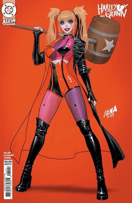 HARLEY QUINN #60 DAVID NAKAYAMA B COVER