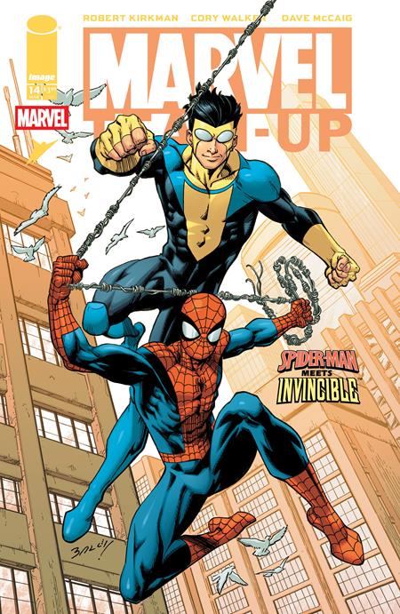 MARVEL TEAMUP #14 FACSIMILE EDITION MARK BAGLEY & DAVE MCCAIG E COVER
