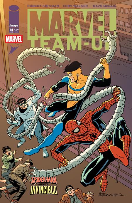 MARVEL TEAMUP #14 FACSIMILE EDITION ALEX SAVIUK & DAVE MCCAIG F COVER