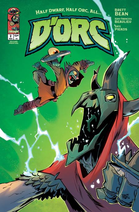 DORC #2 2ND PRINTING BRETT BEAN A COVER