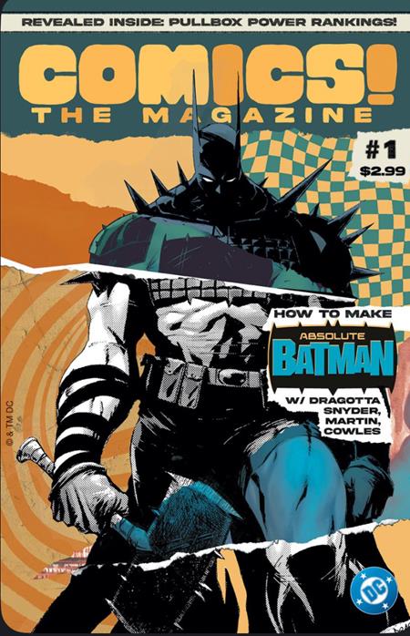 COMICS! THE MAGAZINE #1 NICK DRAGOTTA, RICO RENZI A COVER