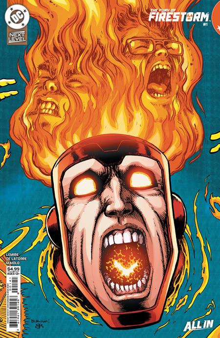 FURY OF FIRESTORM #1 (OF 6) CHRIS BURNHAM C COVER