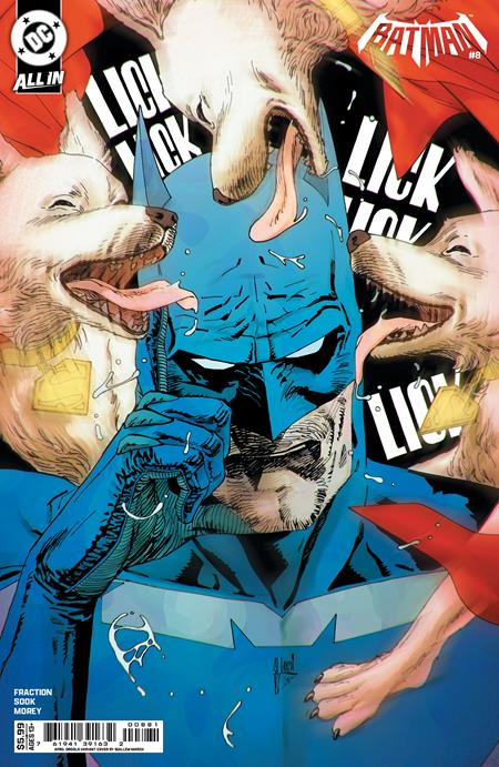 BATMAN #8 GUILLEM MARCH APRIL DROOLS G COVER