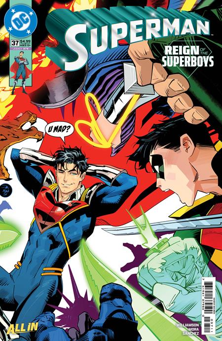 SUPERMAN #37 DAN MORA A COVER