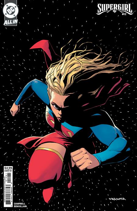SUPERGIRL #12 NICK DRAGOTTA B COVER
