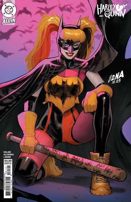 HARLEY QUINN #61 DAVID NAKAYAMA B COVER