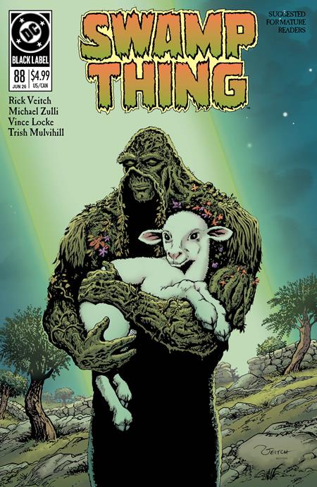 SWAMP THING 1989 #1 (OF 4) RICK VEITCH A COVER