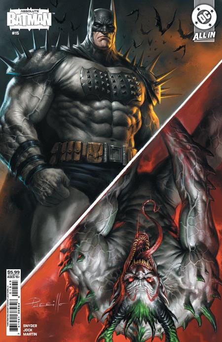 ABSOLUTE BATMAN #15 THIRD PRINTING LUCIO PARILLO B COVER