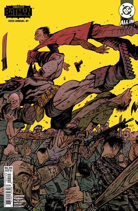 ABSOLUTE BATMAN 2025 ANNUAL #1 (ONE SHOT) THIRD PRINTING DANIEL WARREN JOHNSON C COVER
