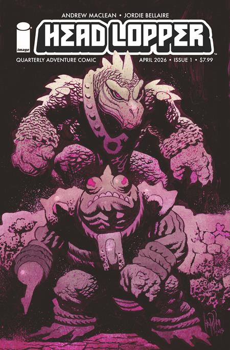 HEAD LOPPER #1 (2026) JAMES HARREN B COVER