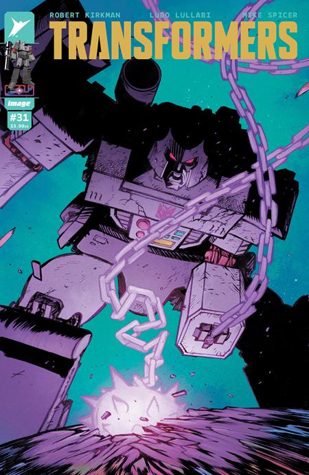 TRANSFORMERS #31 DANIEL WARREN JOHNSON & MIKE SPICER B COVER