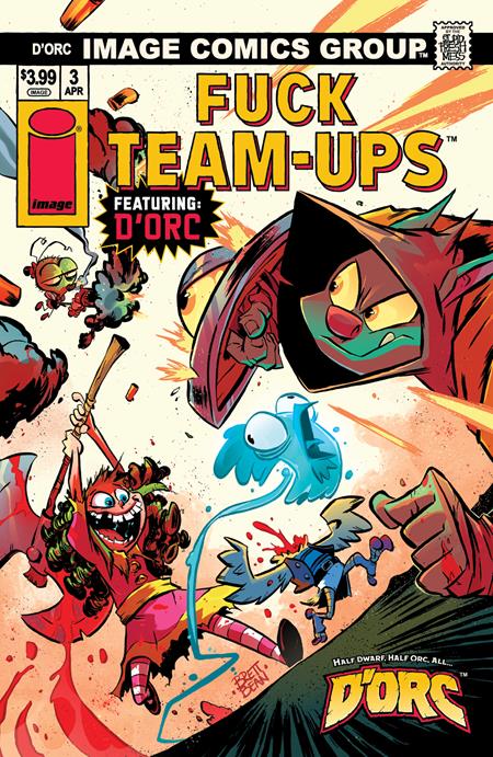DORC #3 BRETT BEAN I HATE FAIRYLAND TEAM UP NSFW D COVER