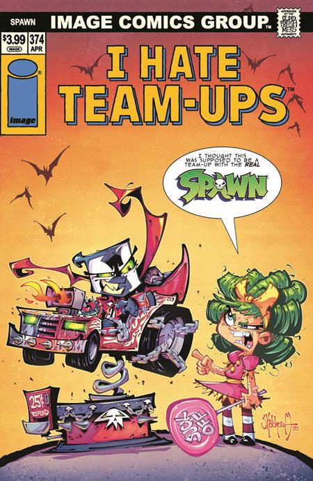 SPAWN #374 I HATE FAIRYLAND TEAM UP ROB DUENAS C COVER