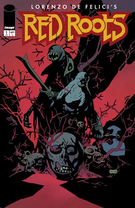 RED ROOTS #1 MIKE MIGNOLA F COVER