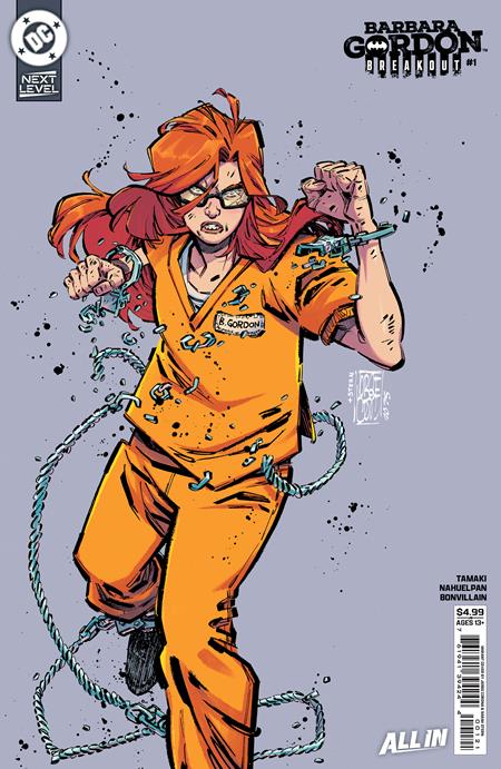 BARBARA GORDON BREAKOUT #1 JORGE CORONA D COVER