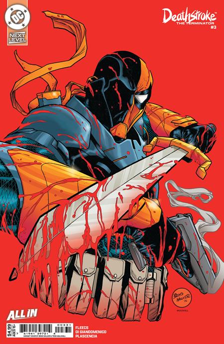 DEATHSTROKE THE TERMINATOR #3 BRAD WALKER C COVER