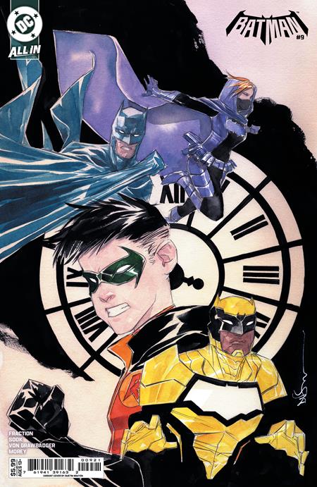 BATMAN #9 DUSTIN NGUYEN B COVER