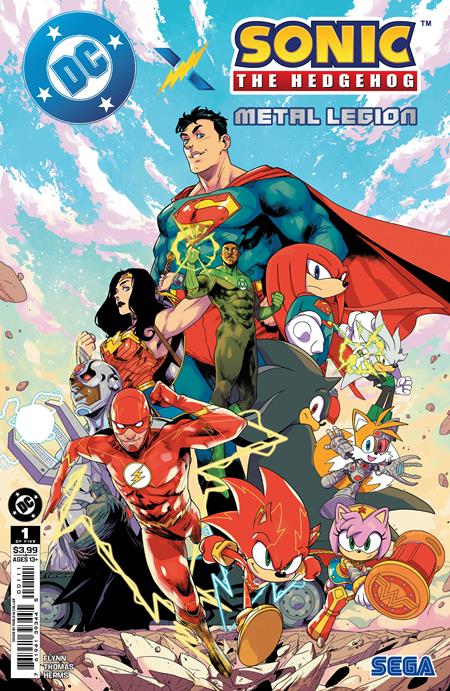 DC X SONIC THE HEDGEHOG THE METAL LEGION #1 (OF 5) PABLO M COLLAR A COVER