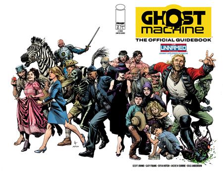 GHOST MACHINE THE OFFICIAL GUIDEBOOK #2 (OF 5) WRAPAROUND GARY FRANK & BRAD ANDERSON A COVER