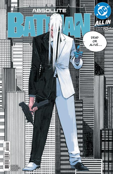 ABSOLUTE BATMAN #21 TWO-FACE NICK DRAGOTTA A COVER