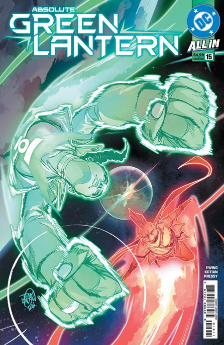 ABSOLUTE GREEN LANTERN #15 JAHNOY LINDSAY A COVER