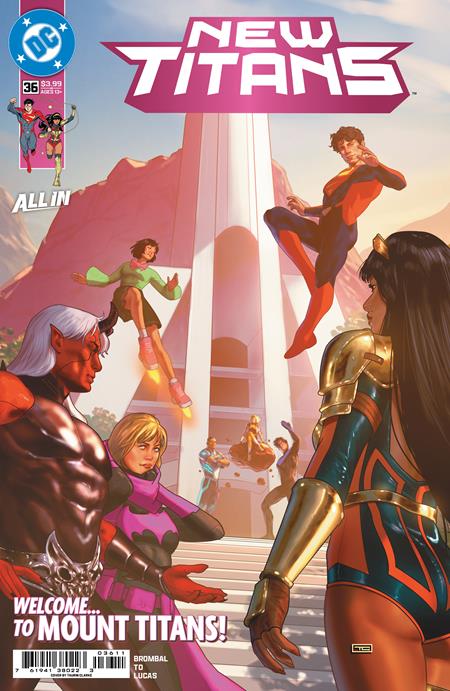 NEW TITANS #36 TAURIN CLARKE A COVER