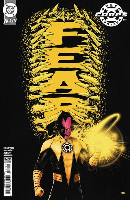 GREEN LANTERN CORPS #17 JORGE FORNES B COVER