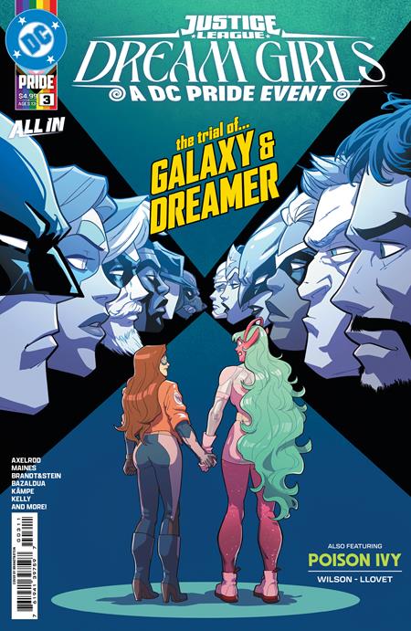 JUSTICE LEAGUE DREAM GIRLS A DC PRIDE EVENT #3 (OF 4) BRANDT&STEIN A COVER
