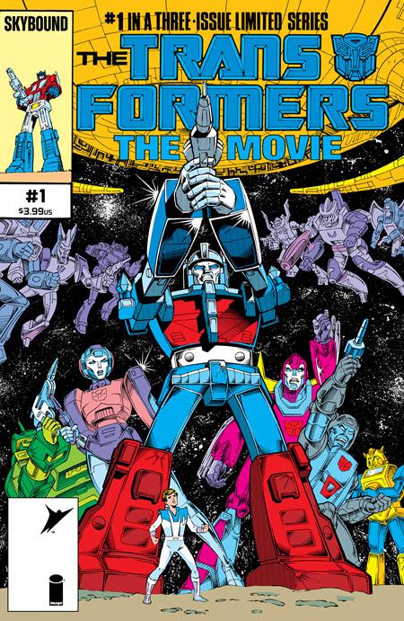 TRANSFORMERS THE MOVIE 40TH ANNIVERSARY EDITION #1 (OF 3) DON PERLIN & IAN AKIN B COVER