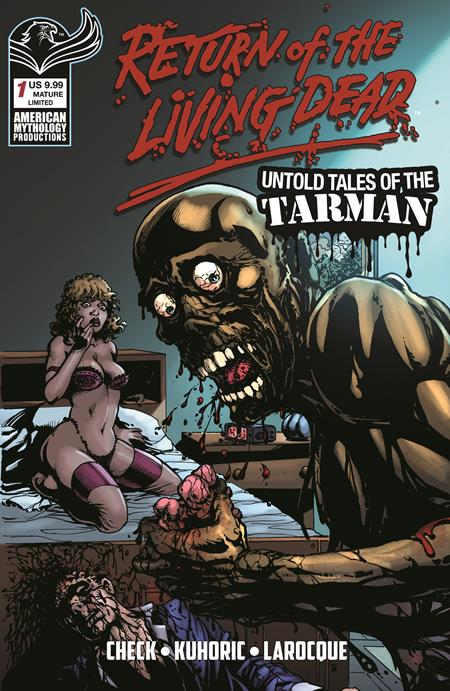 RETURN OF LIVING DEAD UNTOLD TALES OF TARMAN #1 GREG LAROCQUE E COVER