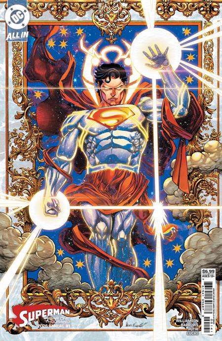 SUPERMAN ANNUAL YEAR ONE THOUSAND #1 (ONE SHOT) MARIO FOCCILLO D COVER