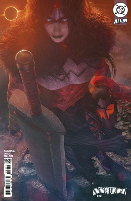 ABSOLUTE WONDER WOMAN #22 RAHZZAH C COVER