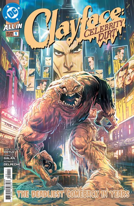 CLAYFACE CELEBRITY DIRT #1 (OF 6) FRAN GALAN A COVER