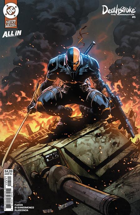 DEATHSTROKE THE TERMINATOR #5 CARLO PAGULAYAN D COVER