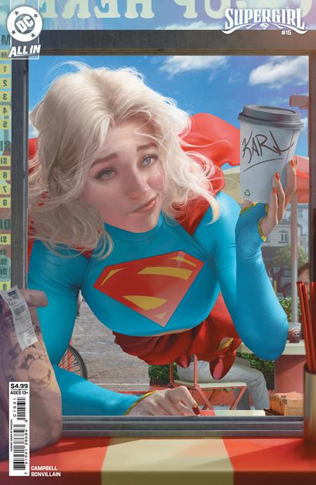 SUPERGIRL #15 RAHZZAH C COVER