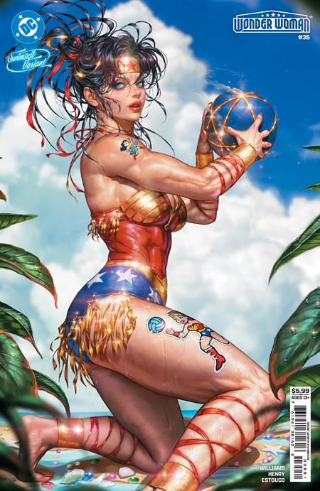WONDER WOMAN #35 SWIMSUIT KYUYONG EOM E COVER
