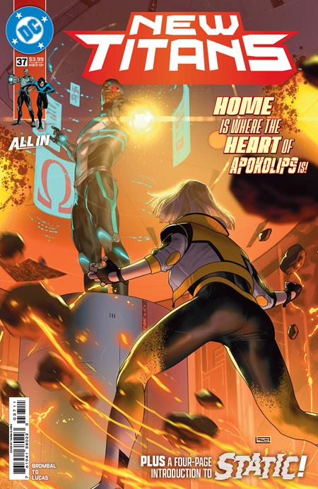 NEW TITANS #37 TAURIN CLARKE A COVER