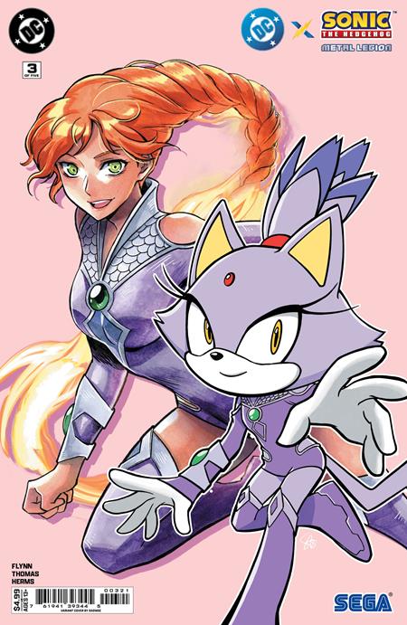 DC X SONIC THE HEDGEHOG THE METAL LEGION #3 (OF 5) SAOWEE B COVER