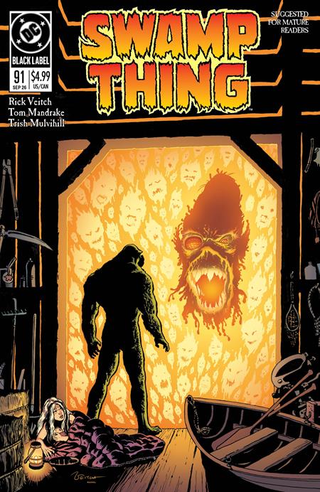 SWAMP THING 1989 #4 (OF 4) RICK VEITCH A COVER