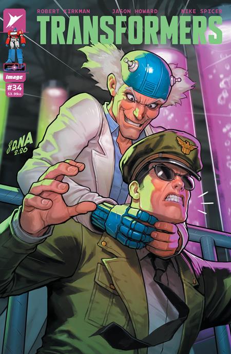 TRANSFORMERS #34 DAVID NAKAYAMA A COVER