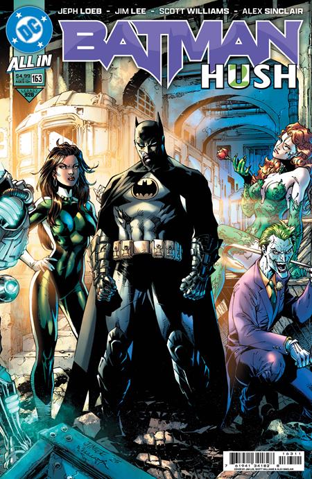 BATMAN #163 JIM LEE & SCOTT WILLIAMS CONNECTING A COVER