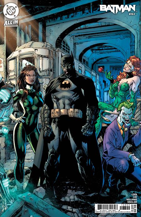 BATMAN #163 JIM LEE & SCOTT WILLIAMS CONNECTING B COVER