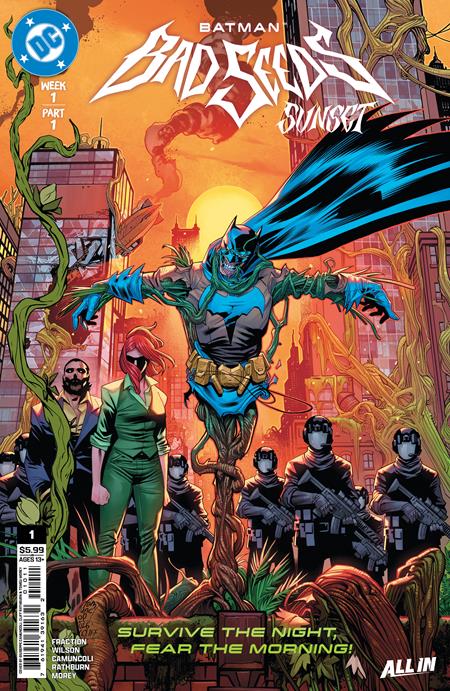 BATMAN BAD SEEDS SUNSET #1 (ONE SHOT) GIUSEPPE CAMUNCOLI & CLIFF RATHBURN A COVER