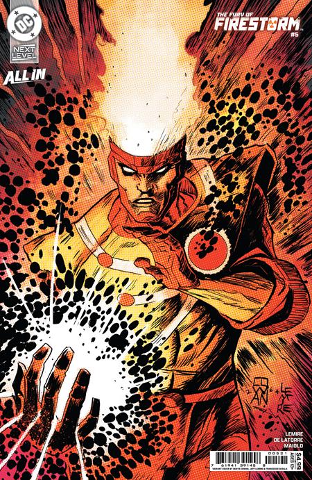 FURY OF FIRESTORM #5 (OF 8) DENYS COWAN & JEFF LEMIRE B COVER